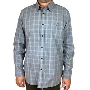 𝅺ted BAKER PLAID BUTTON DOWN SHIRT